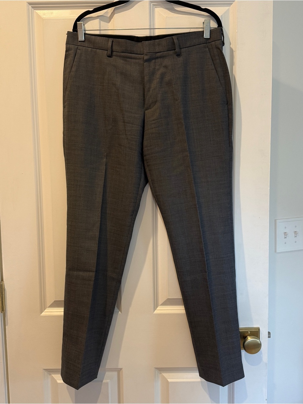 J. Crew men's slim ludlow wool dress pant gray size 33 x 30